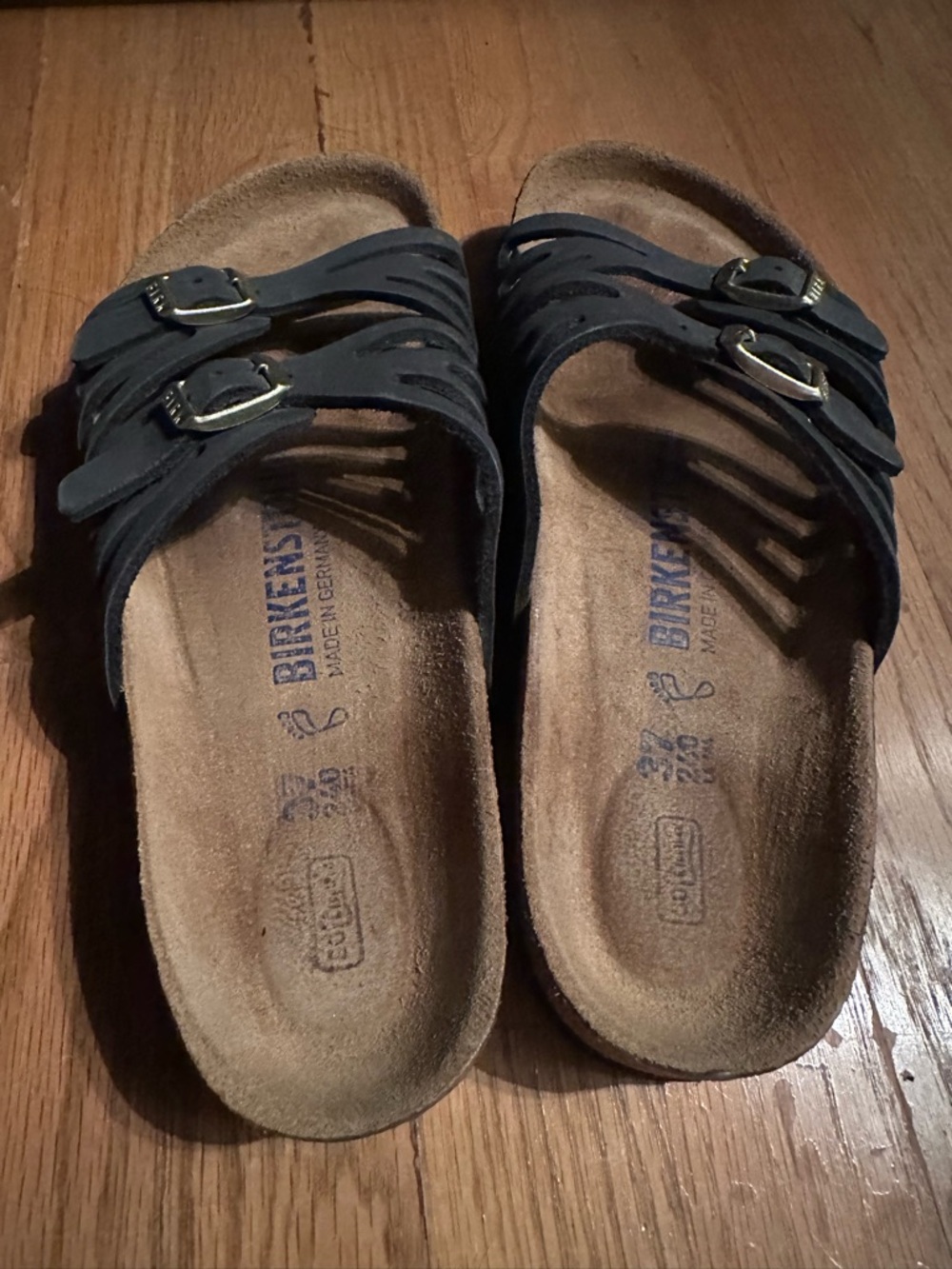 Birkenstock Granada Sandal Midnight Blue EU Size 37 - Picture 5 of 5